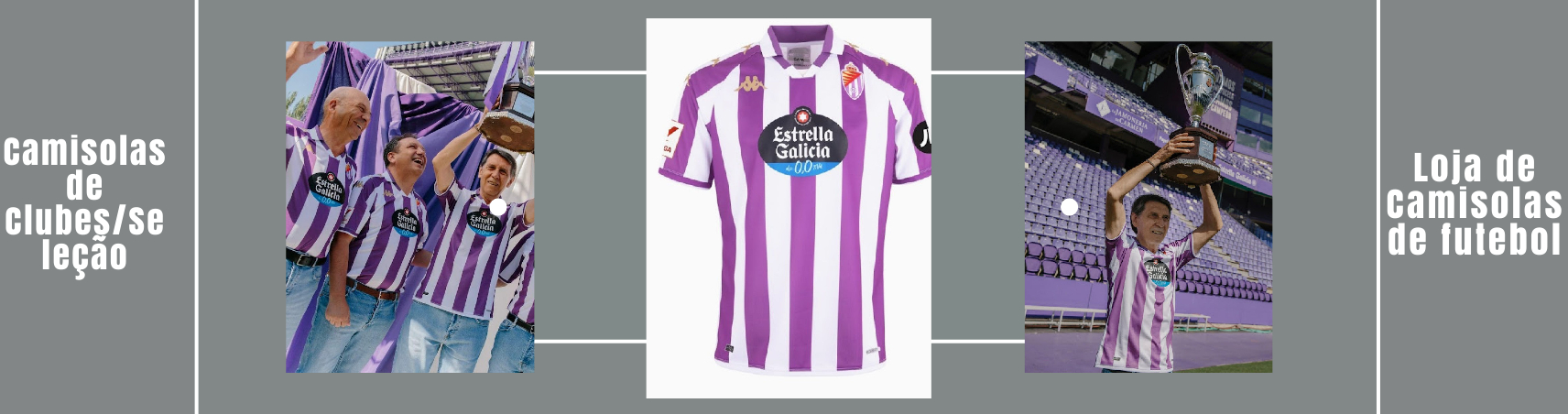 camisola do Real Valladolid